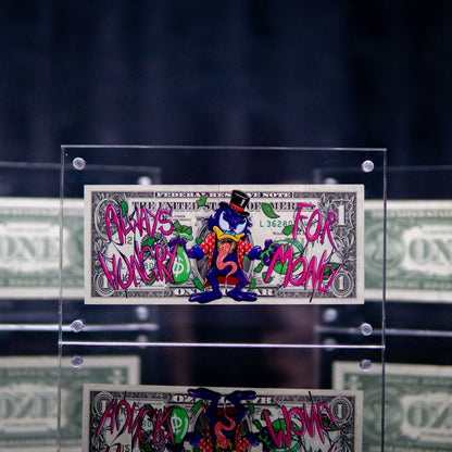 Always Hungry For Money Dollar Art