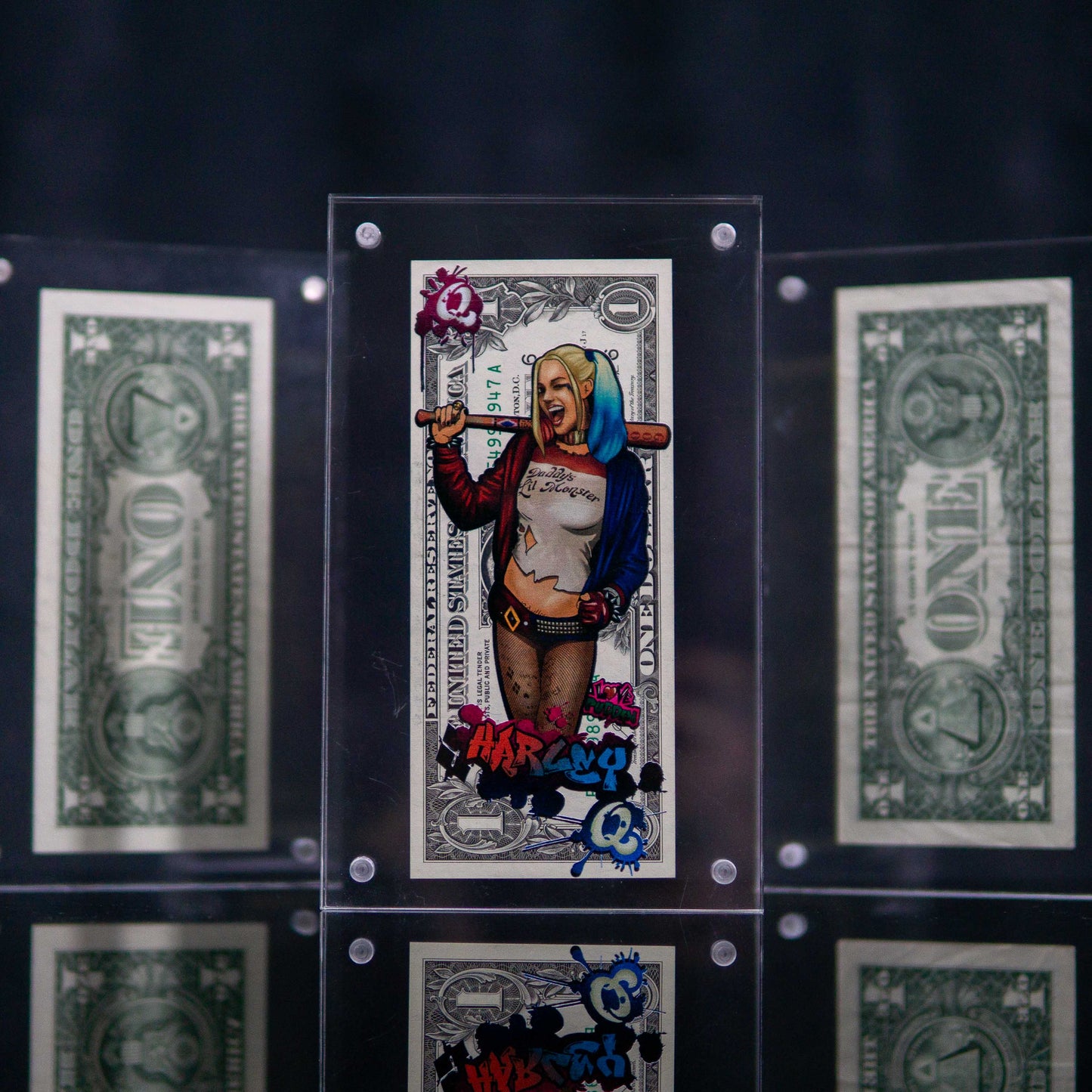 Harley Queen Dollar Art