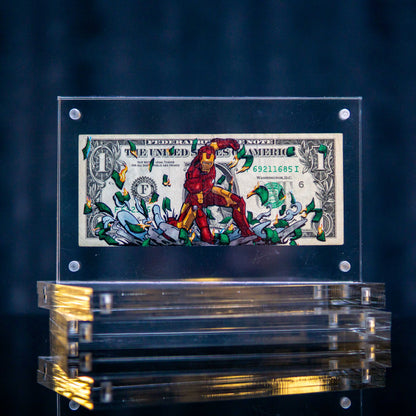 Iron-Man Dollar Art