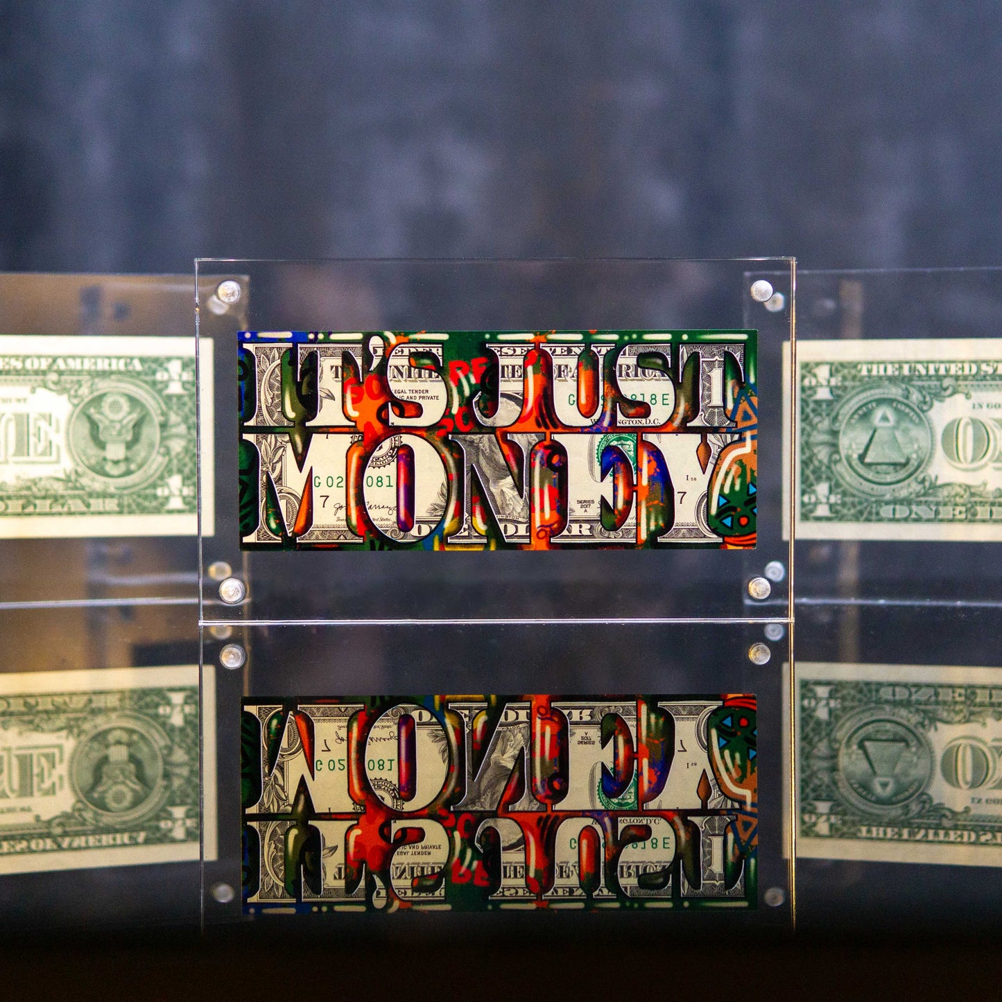 Just Money Dollar Art