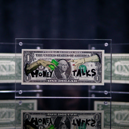 Money Talks Dollar Art