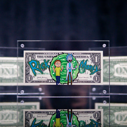 Rick And Morty Dollar Art