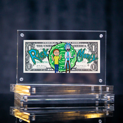 Rick And Morty Dollar Art