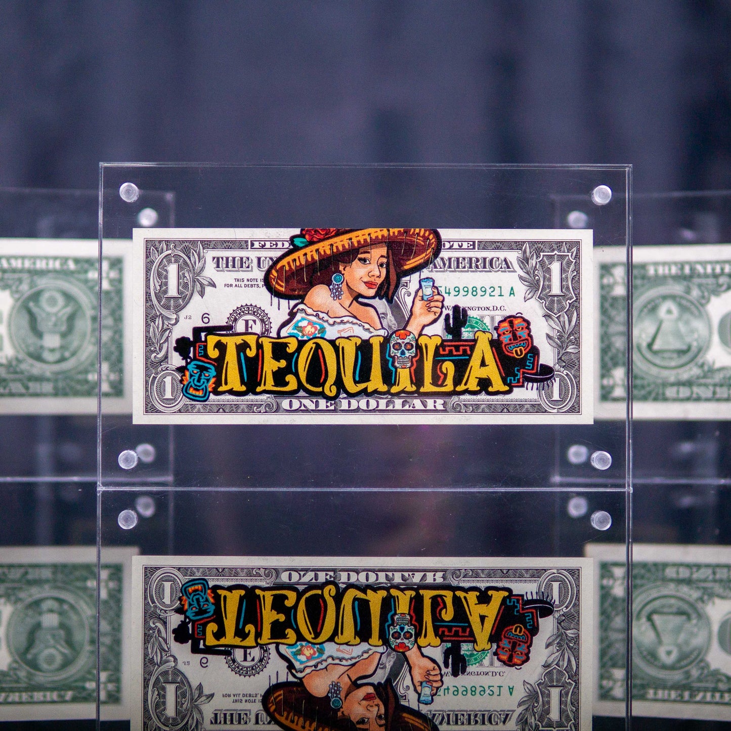 TEQUILA Dollar Art