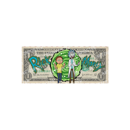 Rick And Morty Dollar Art