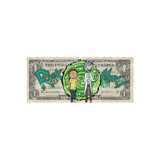 Rick And Morty Dollar Art