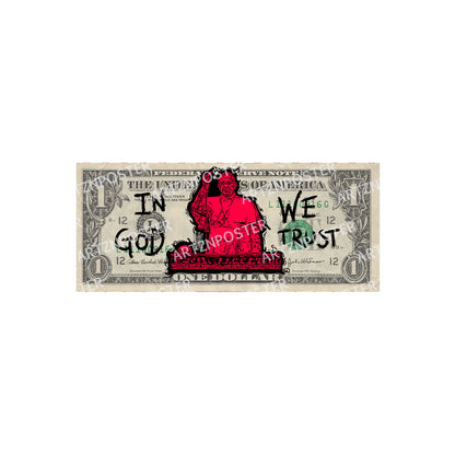 In God We Trust Dollar Art