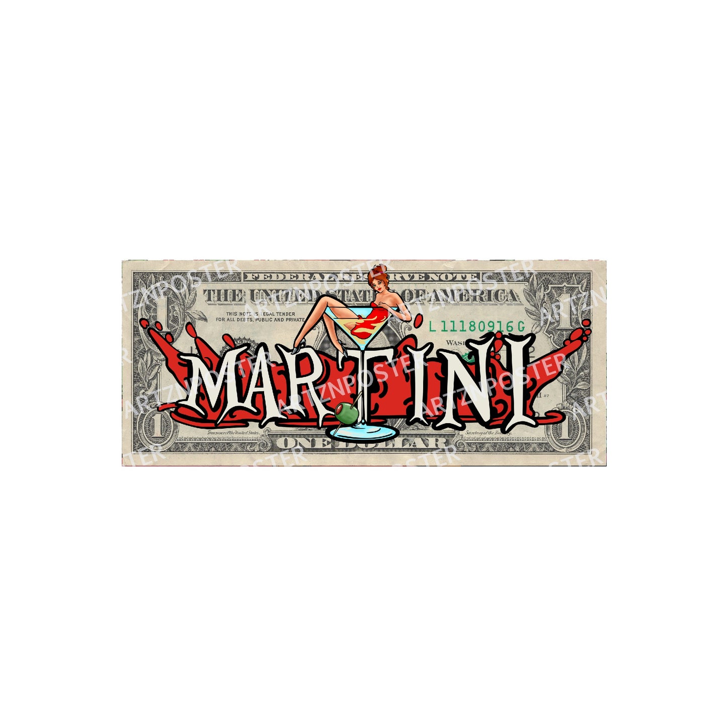 MARTINI Dollar Art