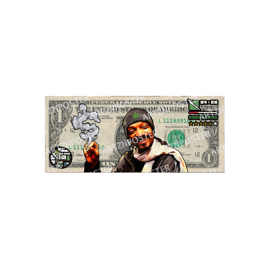 Snoop Dog Dollar Art